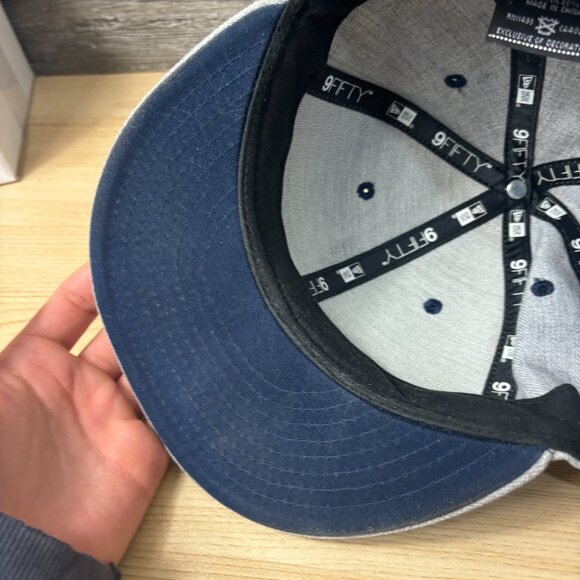 Washington Wizards Hat Cap Snapback Gray NBA Basketball New Era Adjustable - Picture 9 of 12